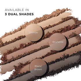 WUNDERBROW travel-friendly compact with mirror supports easy grooming anywhere