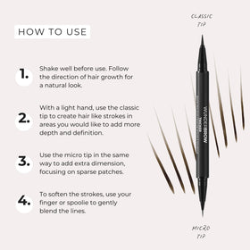 WUNDERBROW vegan cruelty-free branding supports ethical beauty routines.
