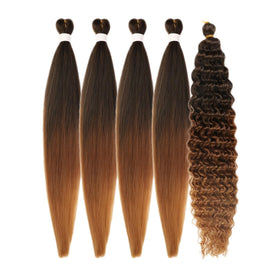 Wuqibawu five-pack bundle ensures complete boho braid options.