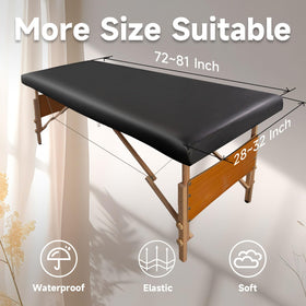 Durable PU leather with elastic fit for secure coverage.