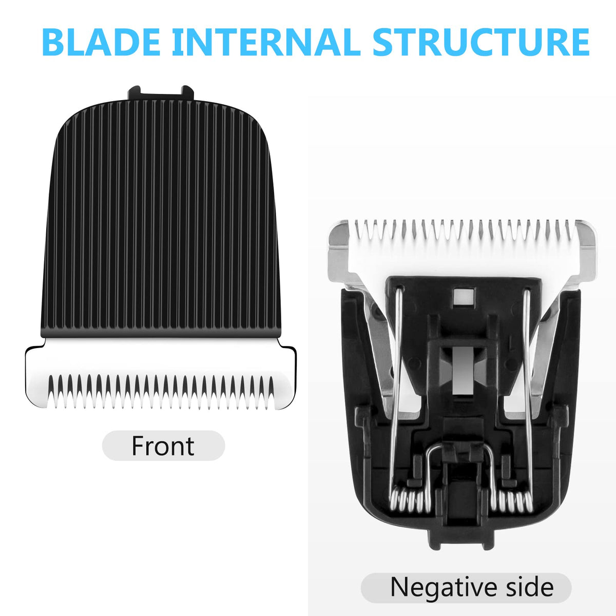 Wusuker blade hygiene and easy-clean design keeps grooming hygienic between uses.