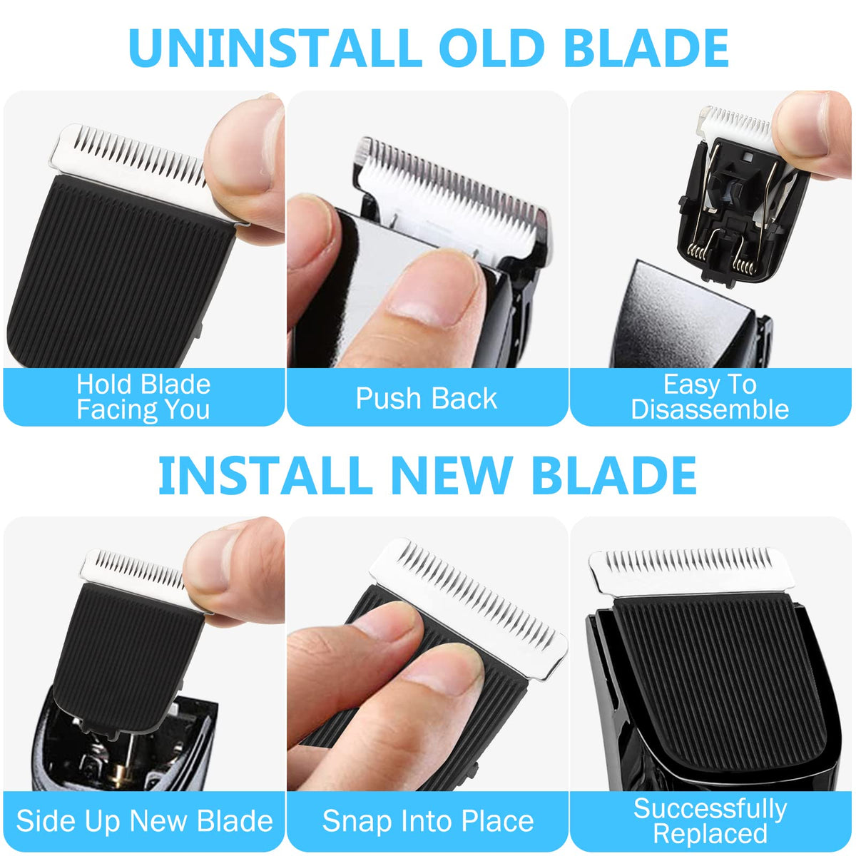 Wusuker compatible blades ensure a sharp, consistent trim across Lawn Mower models.