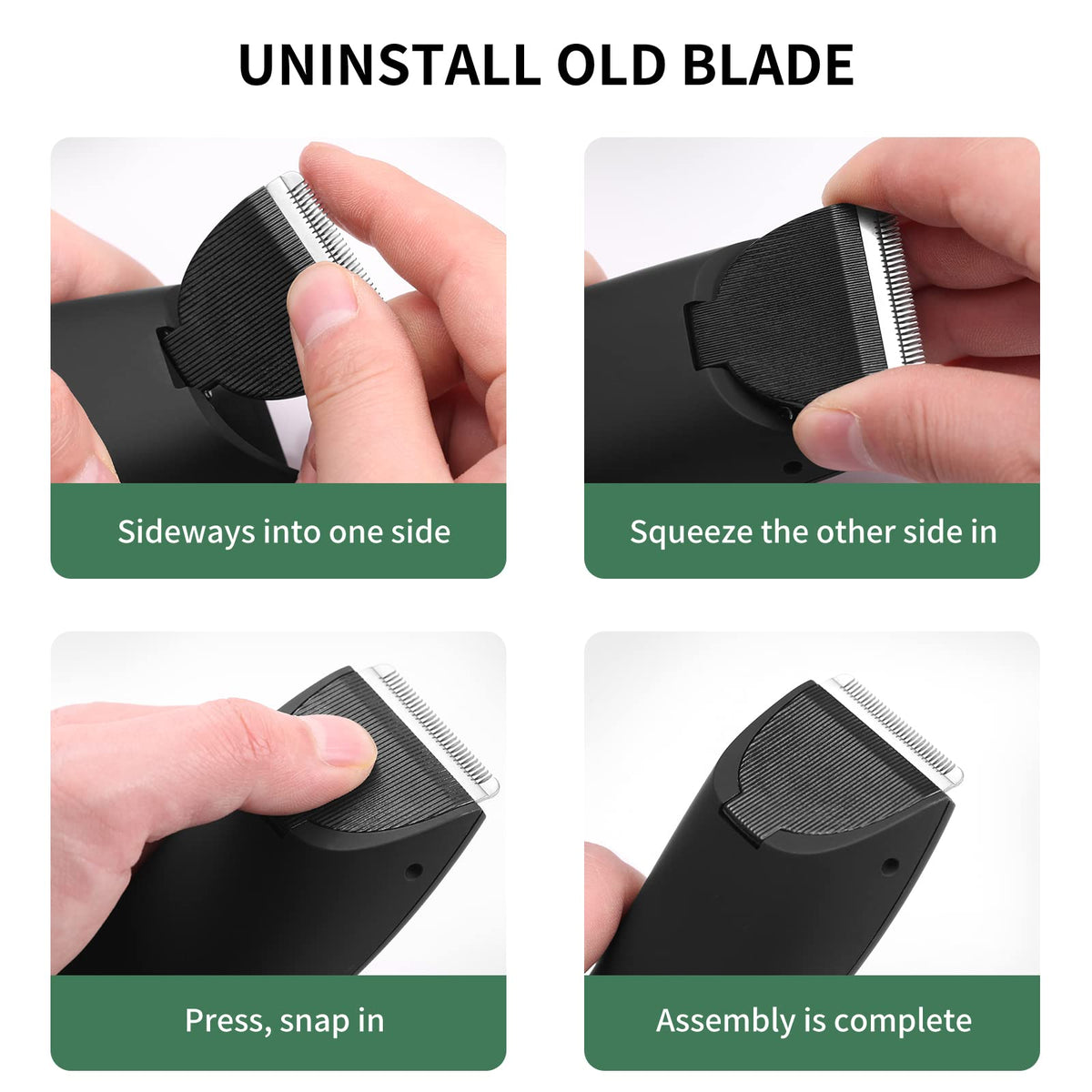 Wusuker Manspot compatibility ensures reliable replacements for body trimmer use