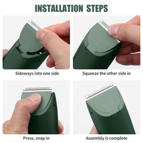 Pre-lubricated Wusuker blade detail emphasizing smooth operation