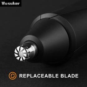 Wusuker precise 360-degree rotation helps reach hard-to-trim hairs.