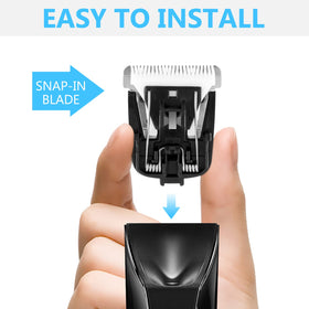 Wusuker replacement blade installation for easy snap-in fit and quick maintenance.