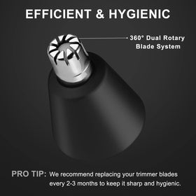 Wusuker stainless steel blades for clean cuts and easy cleaning.