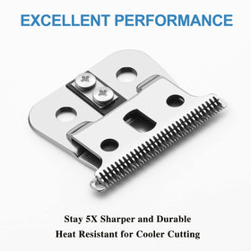 Wusuker T blade for Andis GTX Trimmer for consistent fades