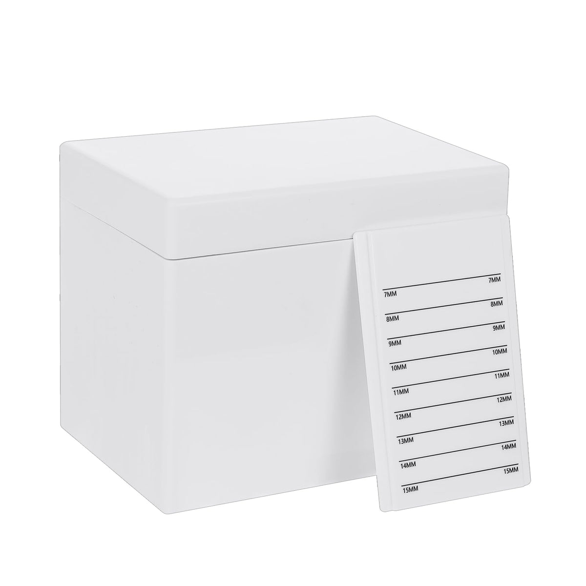 WUTFUOOO independent drawers provide easy retrieval and storage of multiple lash lengths.