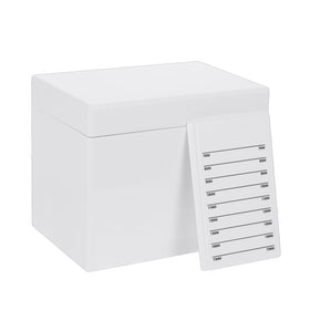 WUTFUOOO independent drawers provide easy retrieval and storage of multiple lash lengths.