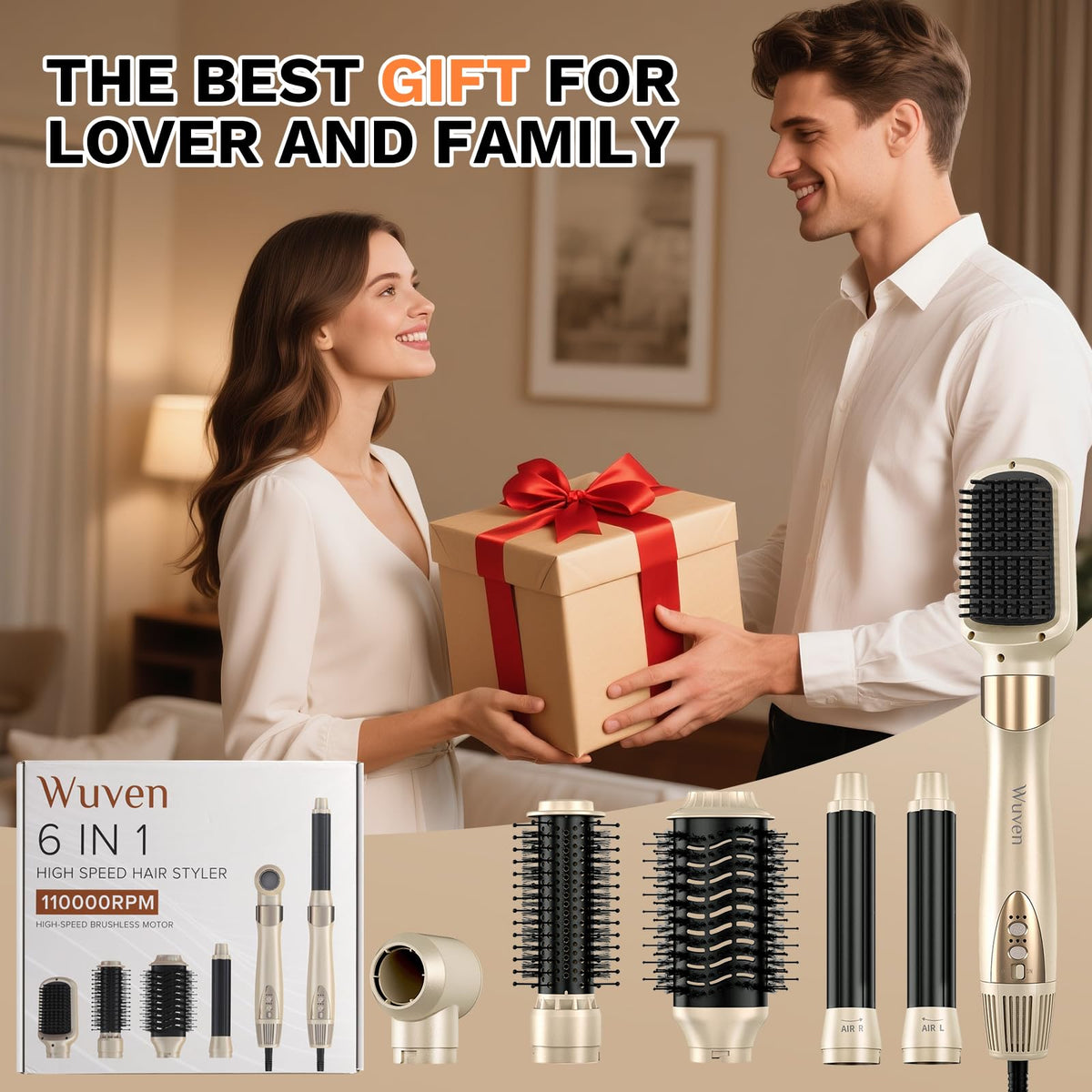 Wuven salon-like finish at home with professional results