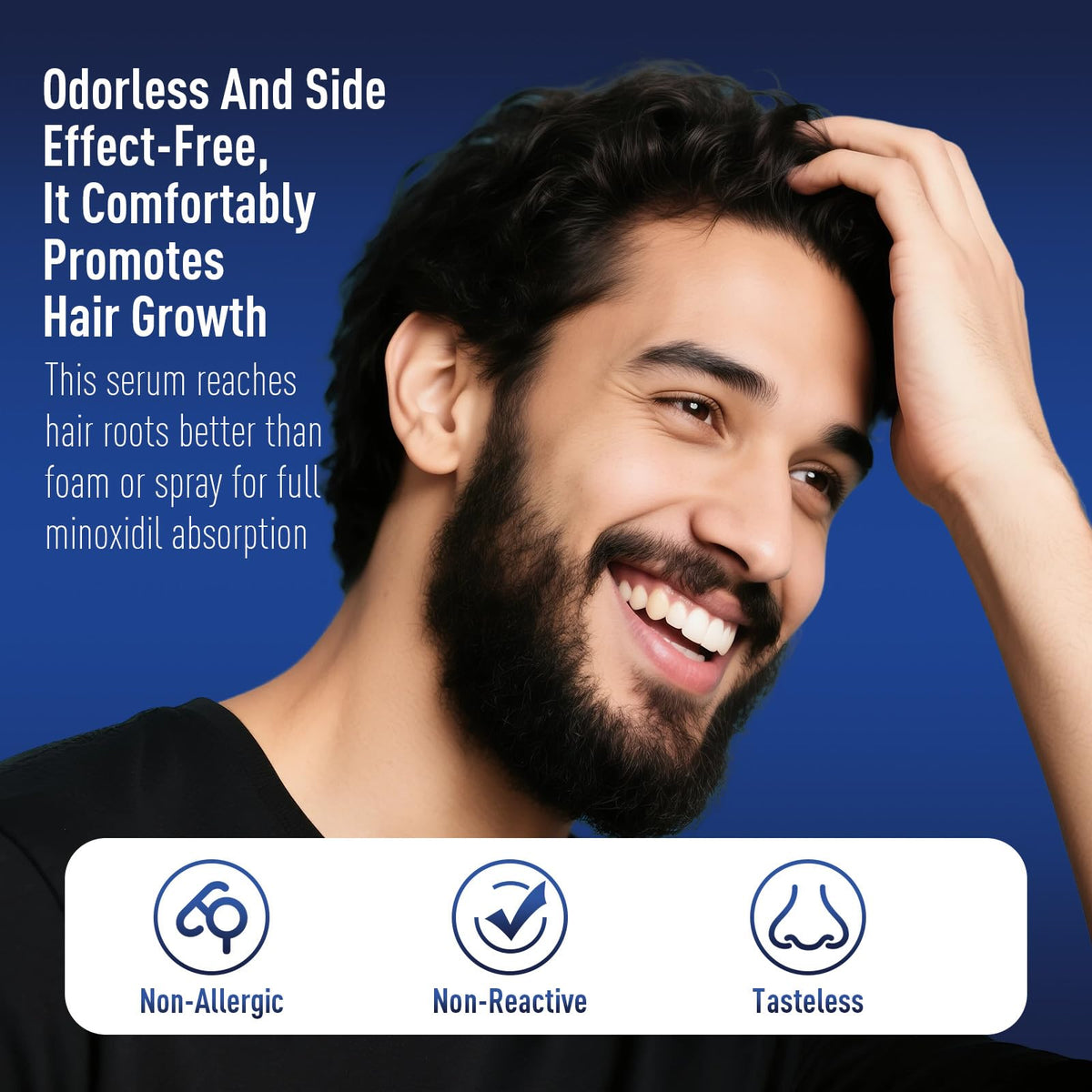 Wuwenbin Minoxidil fast-absorbing formula dries without grease