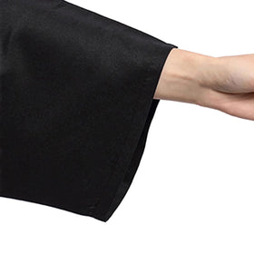 WUWEOT 43-inch long hair dye cape provides full coverage for coloring sessions