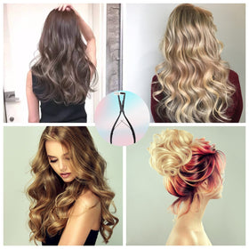 WXFHTDA Compact salon-grade tool for on-the-go hair extensions.