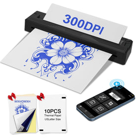 WXHOWXH tattoo printer compact design ideal for on-the-go studios