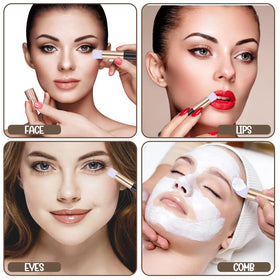 Lash brush for nose pore cleansing and makeup residue removal using WY LIGHTING LEVEL.
