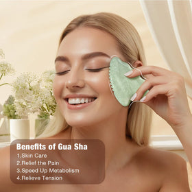 WYGOAKG Gua Sha comb edge for targeted massage.
