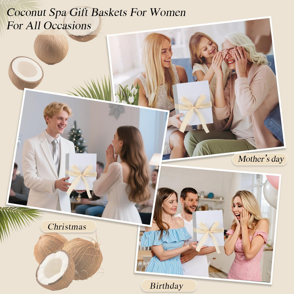 WYHABYZ coconut bath salts enhance spa-like bath experience
