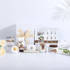 WYHABYZ coconut body butter nourishes dry skin with rich moisture