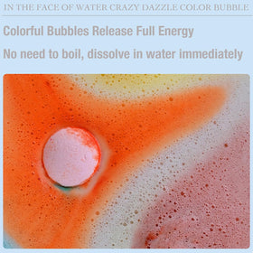 WYNK bath bombs dissolve in about 5–7 minutes for quick spa moments.