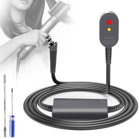 WYWY.Wide Airwrap power cord 110V replacement for stable power during styling