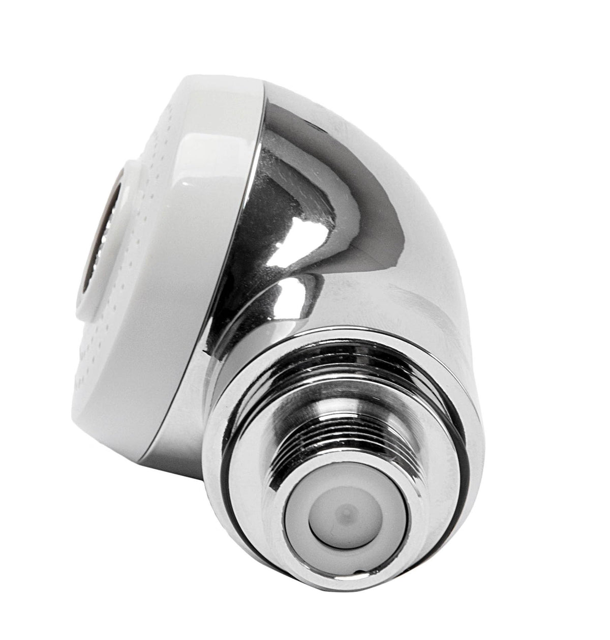 WYZBEN manual flow control button enabling precise water flow without electricity