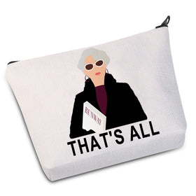 WZMPA Movie Fans Makeup Bag front design featuring vibrant print for daily use