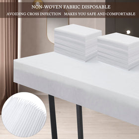 Xatumo professional spa bed sheet in use on a massage table.