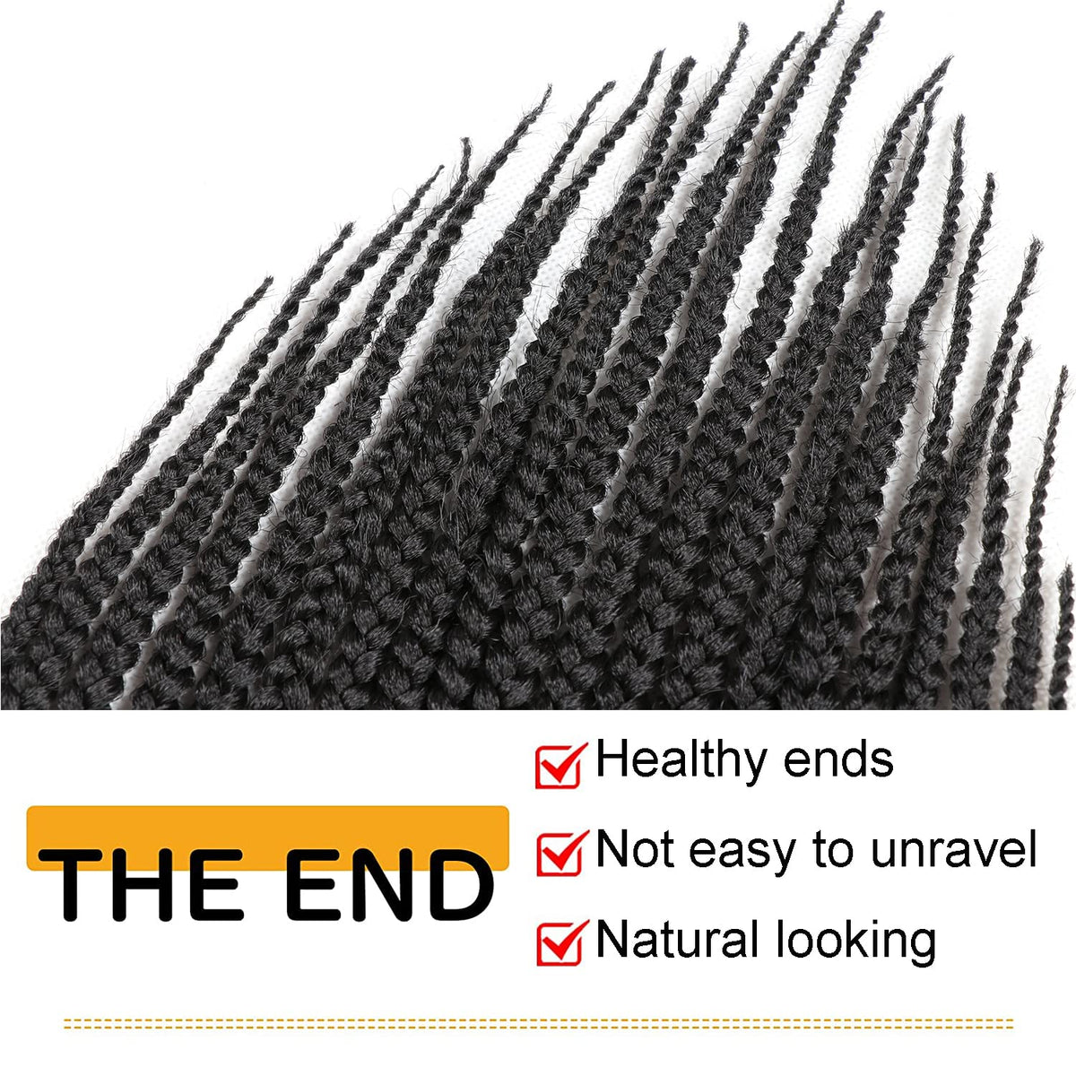 XCHSLB Goddess Box Braids 18in soft and lightweight feel, all-day comfort.