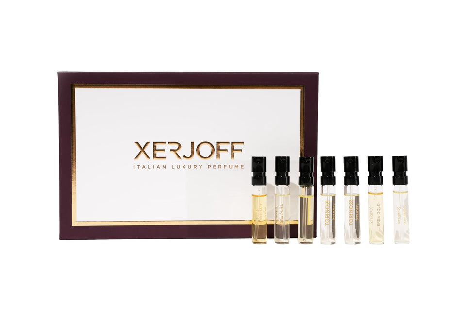 Xerjoff Erba Pura bottle displays citrus and vanilla notes for versatile daytime wear.