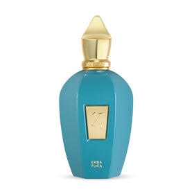Xerjoff Erba Pura EDP bottle with elegant design for all-day fragrance.