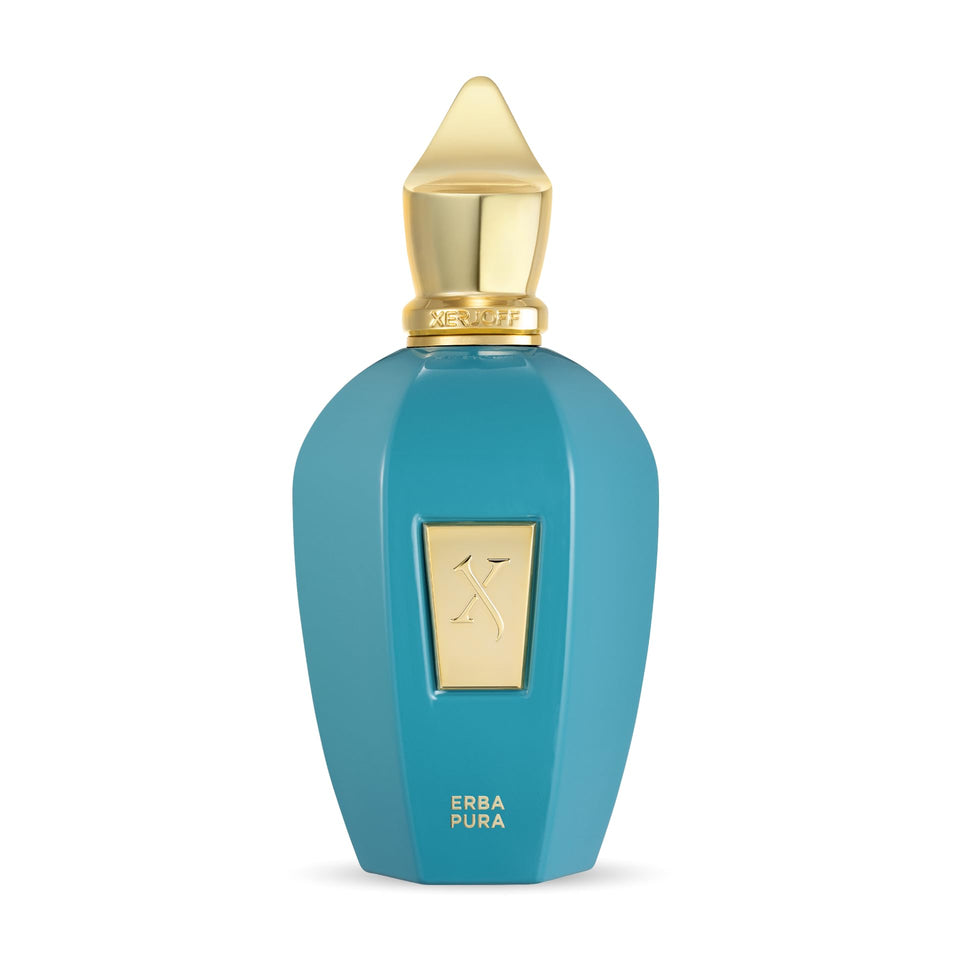 Xerjoff Erba Pura EDP bottle with elegant design for all-day fragrance.