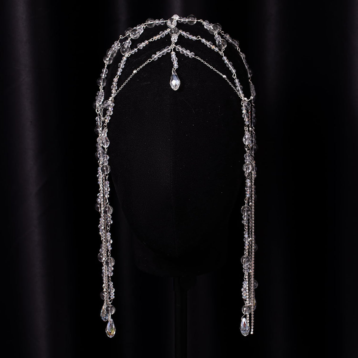 Xerling wedding accessory in silver tone matches gowns and party attire
