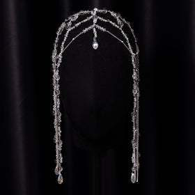 Xerling wedding accessory in silver tone matches gowns and party attire