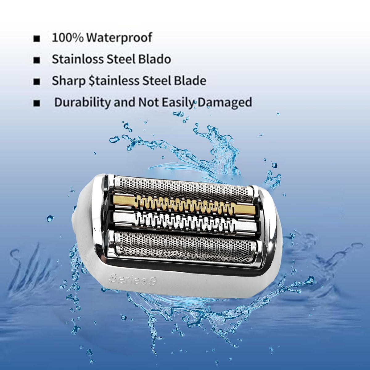 XFP 92S ergonomic design demonstrates skin-friendly stainless mesh for smooth glide.