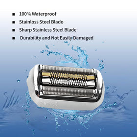 XFP 92S ergonomic design demonstrates skin-friendly stainless mesh for smooth glide.