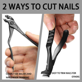 XGIZMOO non-slip grip handles improve control during nail trimming sessions