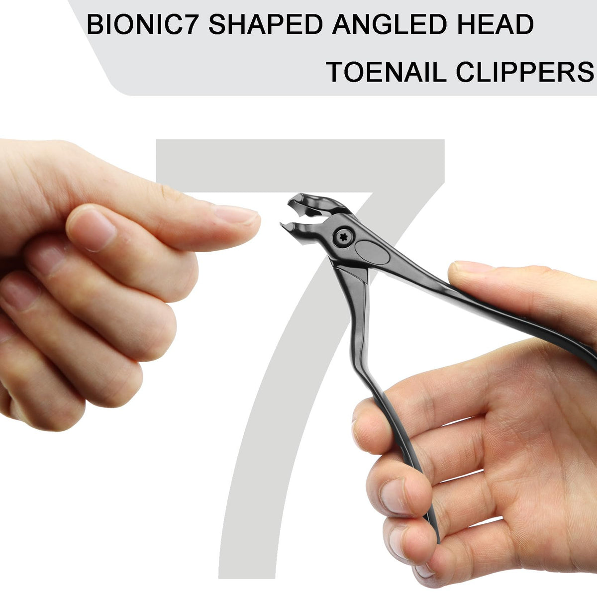 XGIZMOO wide 0.6-inch jaw accommodates thick nails comfortably