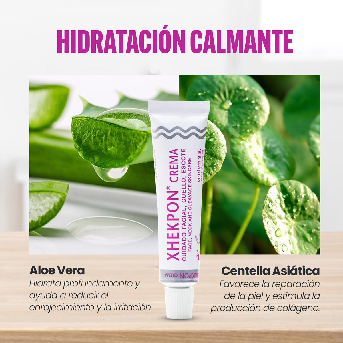 Xhekpon 40ml packaging front—compact daily-use tube.