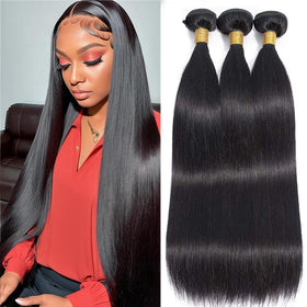 XIANYUN straight hair bundles 22 inch display natural length and fullness.