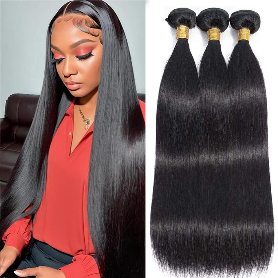 XIANYUN straight hair bundles 22 inch display natural length and fullness.