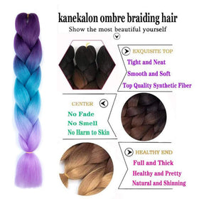 Xiaofeng braiding extensions ready for crochet braids and quick styling
