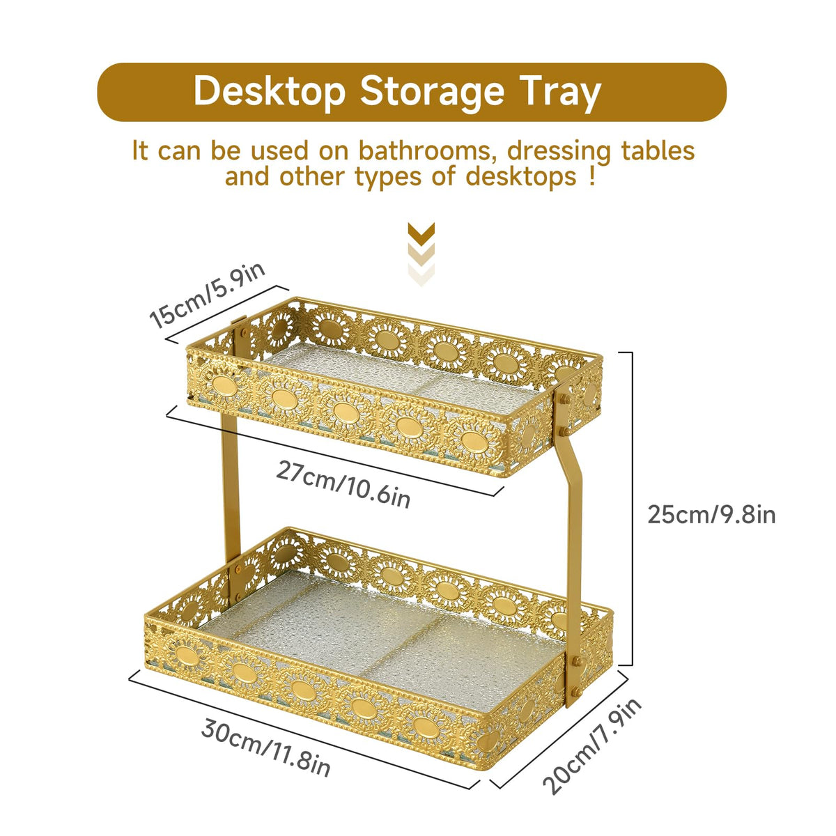 Xiaojuande versatile tray doubles as jewelry or aromatherapy display