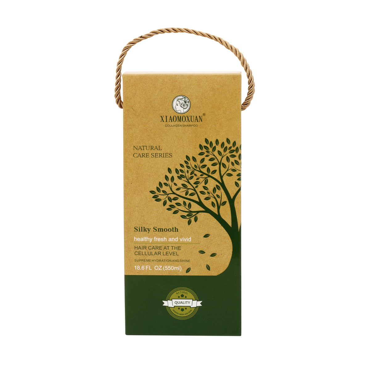 Xiaomoxuan Tea Tree Oil Shampoo bathroom scene showing easy rinse and mild scent.