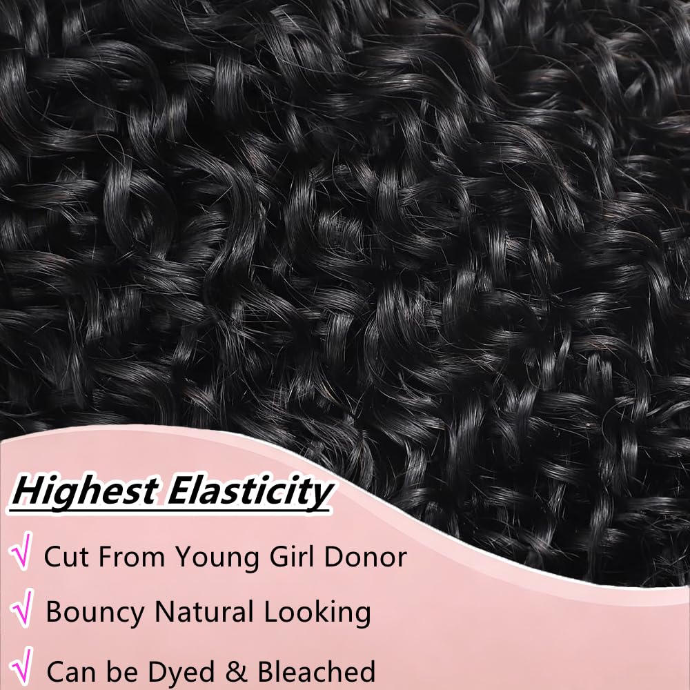 Xiaosa Burmese Curly Bundles three-pack ready for full head styling