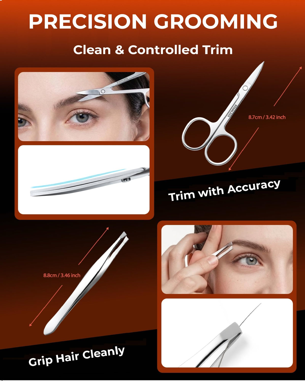 Xiaoshuang cuticle pusher for neat nail maintenance.