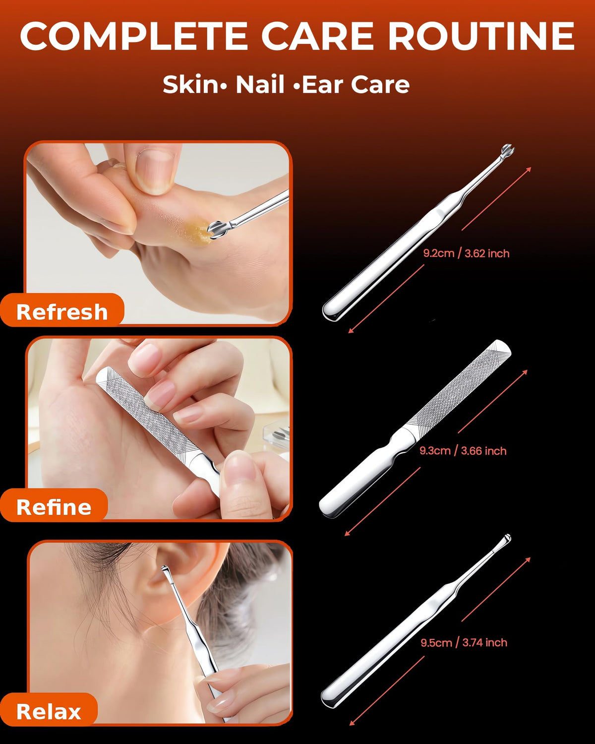Xiaoshuang eyebrow scissors for accurate brow shaping.