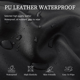 XIAROGEE leather cover maintains a professional, durable surface on any massage table