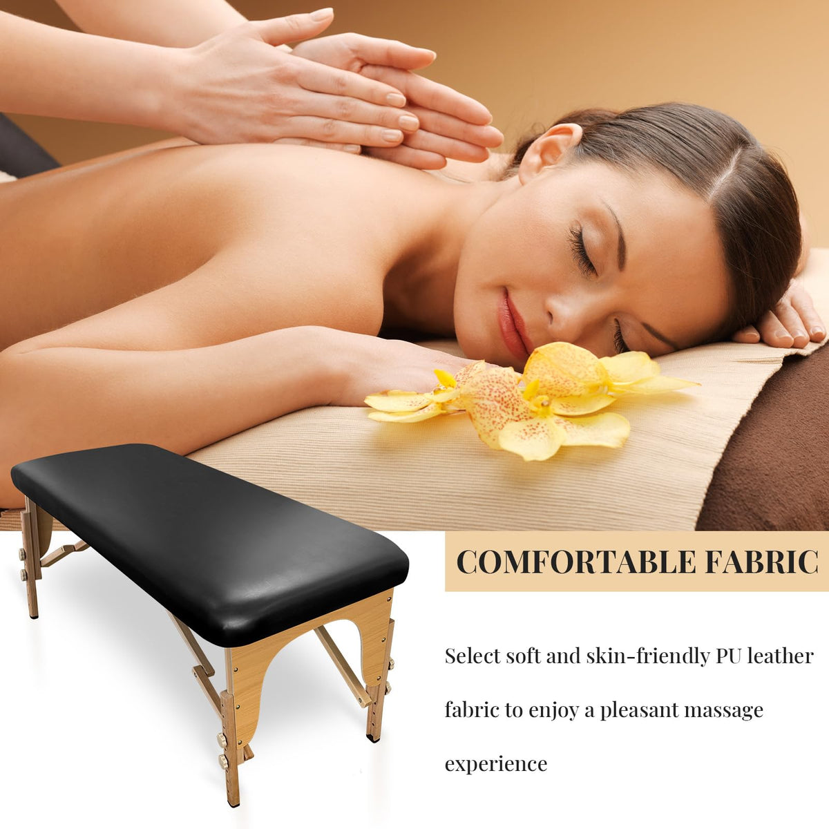 XIAROGEE PU leather cover protects against sweat and spills on the table