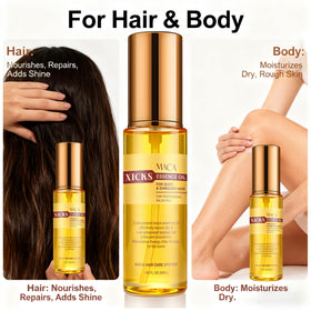 Xicks color-treated hair care image emphasizing safe, pigment-friendly protection.